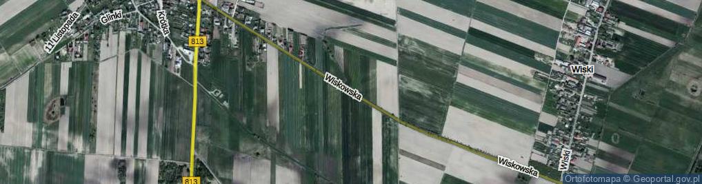 Zdjęcie satelitarne Wiskowska ul.